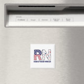 RN Registered Nurse 4. Juli Subtle American Magnet (In Situ (Geschirrspüler))