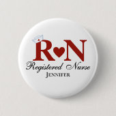 RN Registered Nurse Button (Vorderseite)