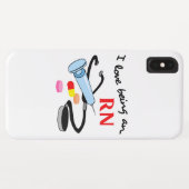 RN Registered Nurse Case-Mate iPhone Hülle (Rückseite (Horizontal))
