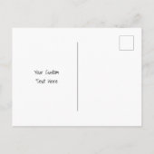 RN Registered Nurse Medical Symbol Postkarte (Rückseite)