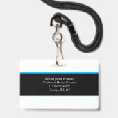 RN Registriert Krankenversicherungsname Foto Abzei Ausweis (Rückseite mit Lanyard)