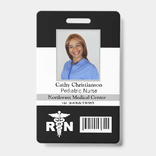 RN Registriert Krankenversicherungsname Foto Abzei Ausweis