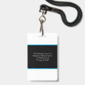 RN Registriert Krankenversicherungsname Foto Abzei Ausweis (Back with Lanyard)