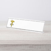 RN SCHREIBTISCHNAMENSPLAKETTE (Vorderseite )