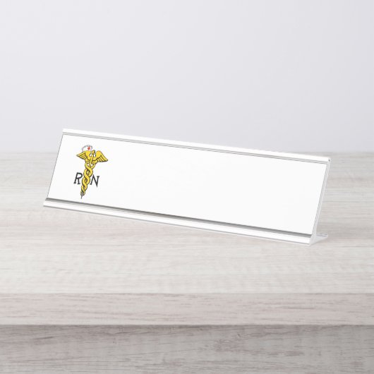 RN SCHREIBTISCHNAMENSPLAKETTE (Vorderseite )