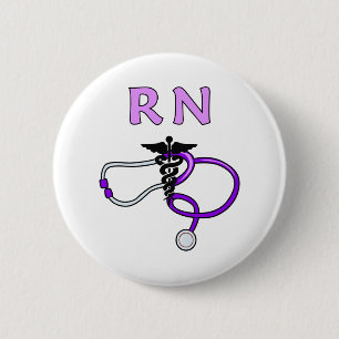 Rn-Stethoskop Button