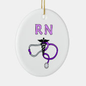 Rn-Stethoskop Keramikornament (Rechts)