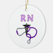 Rn-Stethoskop Keramikornament (Links)