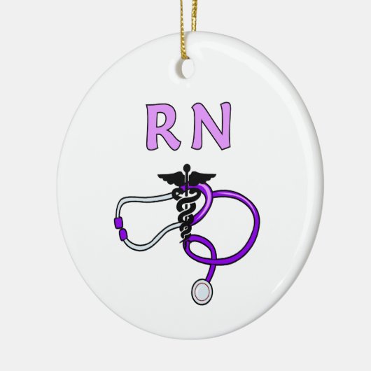 Rn-Stethoskop Keramikornament (Links)
