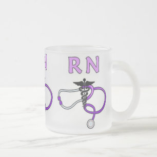 RN Stethoskop Mattglastasse