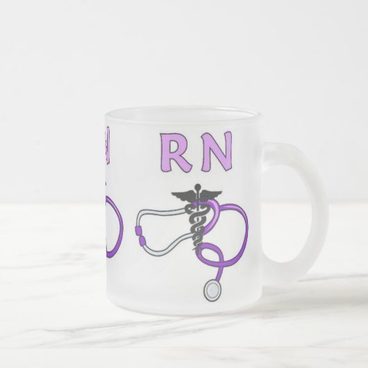 RN Stethoskop Mattglastasse (Rechts)