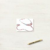 RN Stethoskop Post-it Klebezettel (Auf Schreibtisch)