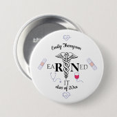 RN verdient Button (Vorne & Hinten)