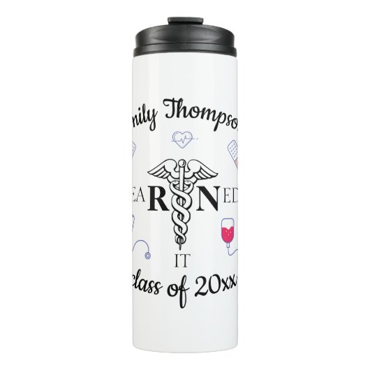 RN verdient Thermosbecher (Vorderseite)