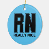 RN Wirklich Nice Keramik Ornament (Links)
