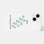 RNA Die andere nucleinsäurehaltige chemische Struk iPhone Hülle (Rückseite (Horizontal))