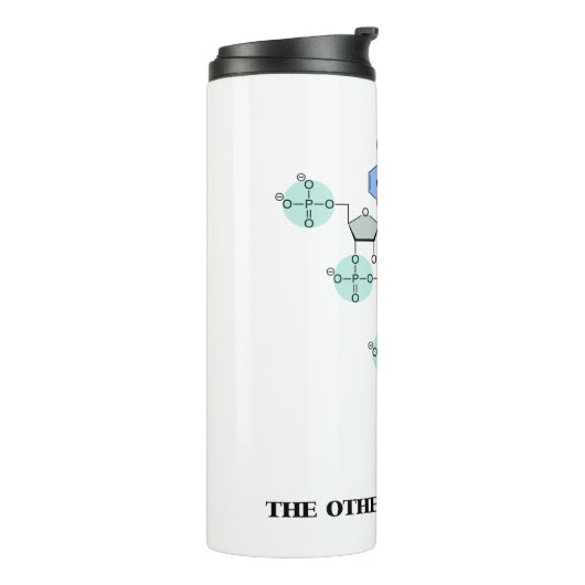 RNA Die andere nucleinsäurehaltige chemische Struk Thermosbecher (Nach links gedreht)