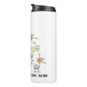 RNA Die andere nucleinsäurehaltige chemische Struk Thermosbecher (Nach rechts gedreht)