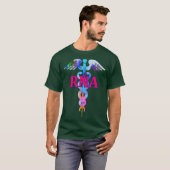 RNA Restorative Krankenpfleger Caduceus Nursing T-Shirt (Vorne ganz)