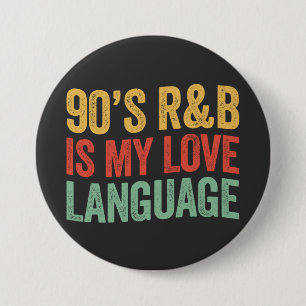 RnB-Musik der 90er Jahre ist Meine Liebe Button