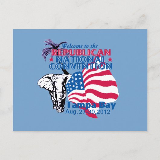 RNC-Übereinkommen Postkarte (Vorderseite)