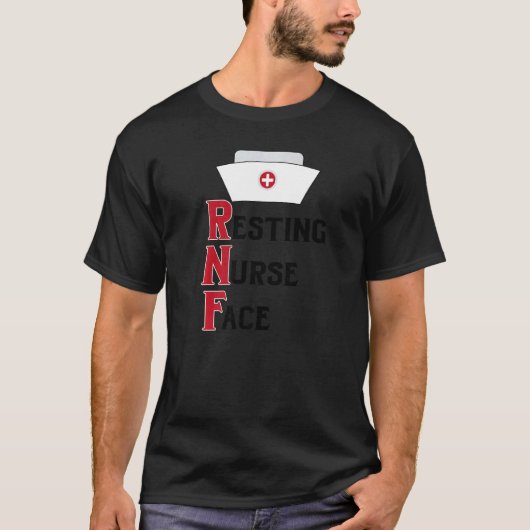 Rnf-Krankenschwestern mit Rückenlehne T-Shirt (Vorderseite)