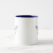 RNFA Querstich-Druck Zweifarbige Tasse (Mittel)