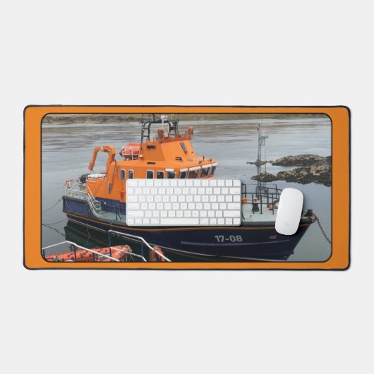 RNLI Lifeboat, Port Askaig, Islay, Schottland Schreibtischunterlage (Tastatur & Maus)