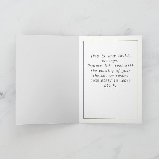 RNLI-Rettungsboot auf Isle of Islay, Schottland-Ka Karte (Innenseite)