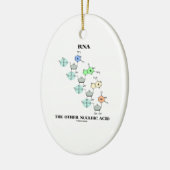 RNS die andere Nukleinsäure (chemische Struktur) Keramik Ornament (Links)