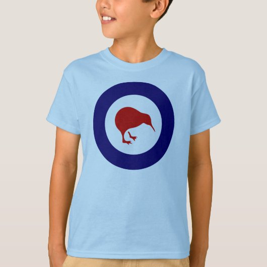 Rnzaf roundel, Neuseeland T-Shirt (Vorderseite)