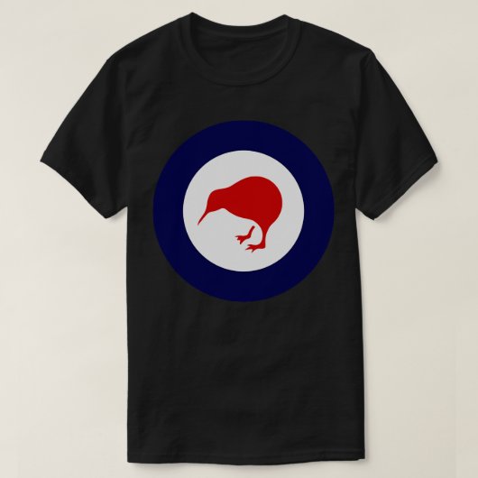 RNZAF Royal Neuseeland Roundel T-Shirt (Design vorne)