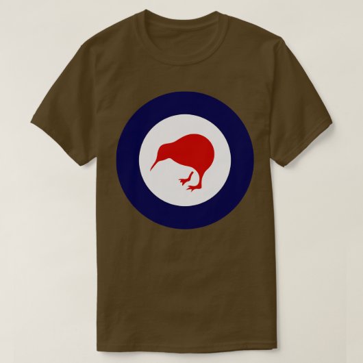 RNZAF Royal Neuseeland Roundel T-Shirt (Design vorne)