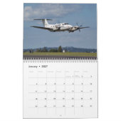 RNZAF - ZK-ARJ (Medium, Monat mit 2 Seiten) Kalender (Jan 2027)