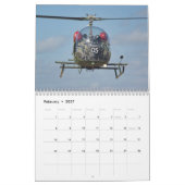RNZAF - ZK-ARJ (Medium, Monat mit 2 Seiten) Kalender (Feb 2027)