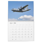 RNZAF - ZK-ARJ (Medium, Monat mit 2 Seiten) Kalender (Mär 2026)