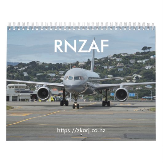 RNZAF - ZK-ARJ (Medium, Monat mit 2 Seiten) Kalender (Titelbild)