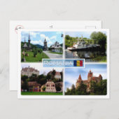 RO Barsana Kloster - Donaudelta - Sighisoara - Postkarte (Vorne/Hinten)