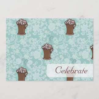 Ro-Cocoa, 5"x7" Einladung
