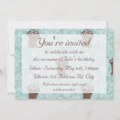 Ro-Kakao, 5"" Einladung x7 (Rückseite)