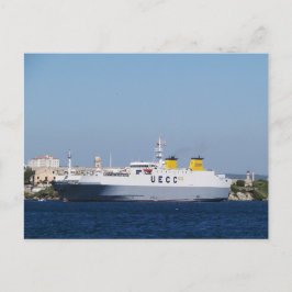 Ro-Rofahrzeug-Transporter Montlhery Postkarte