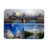RO Rumänien - Bukarest - Bukarest Magnet (Horizontal)