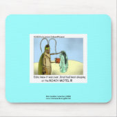 Roach Motel Funny Cartoon Mouse Pad Mousepad (Vorne)