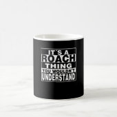 ROACH Nachname Personalisiertes Geschenk Kaffeetasse (Mittel)