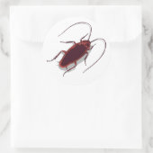Roach! Runder Aufkleber (Tasche)