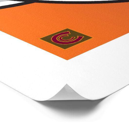 Road Bikes Print Poster (Ecke)