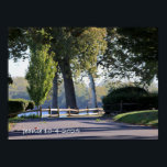 Road bt the Delaware River Poster<br><div class="desc">Road by the Delaware River</div>