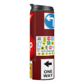 "Road Construction" Thermal Tumbler Thermosbecher (Nach rechts gedreht)