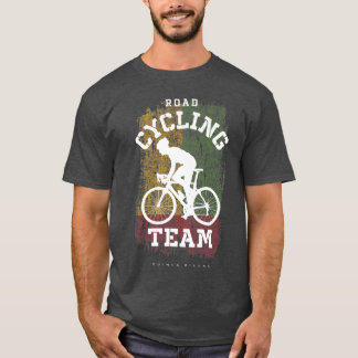 Road Cycling Guinea Bissau Road Bike Speed Bicycle T-Shirt