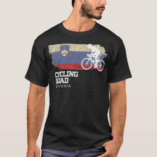 Road Cycling Slowenien Road Bike Speed Bicycle Cyc T-Shirt